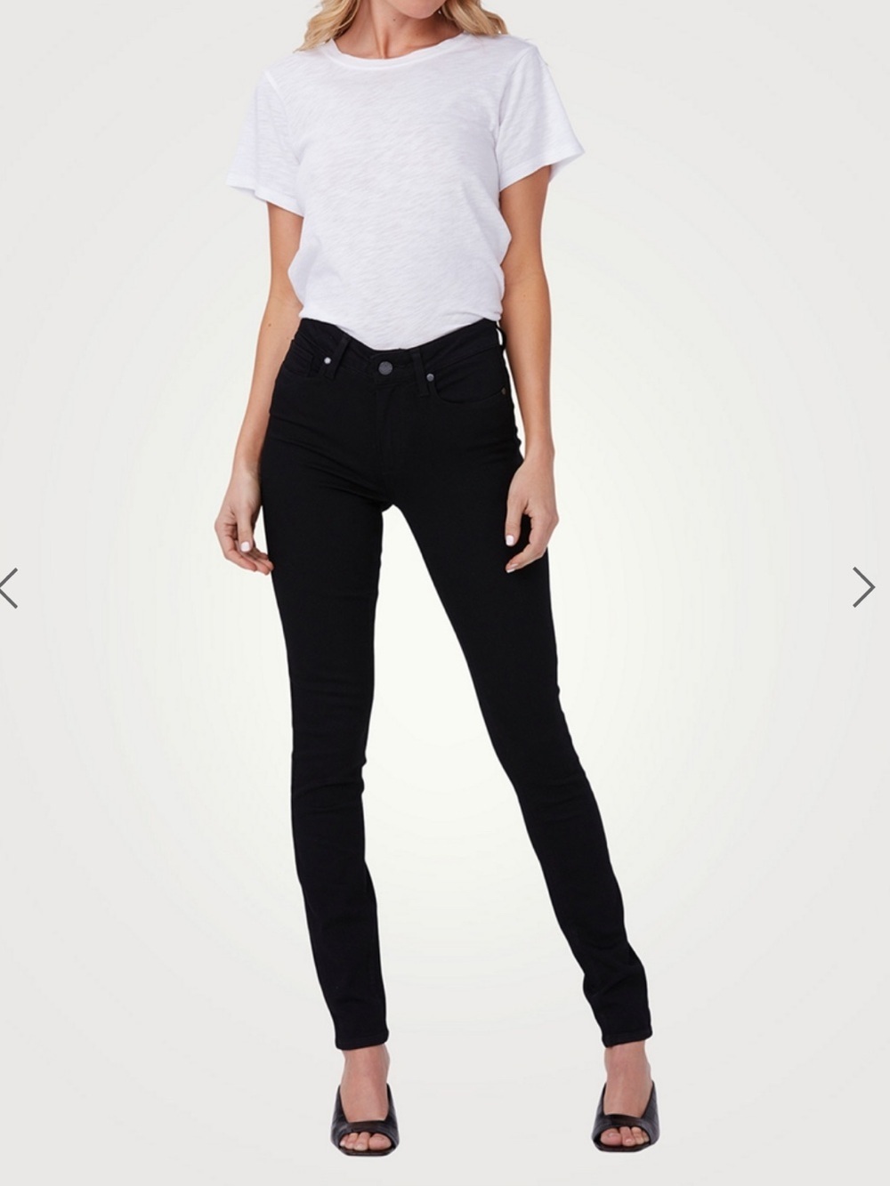 PAIGE Women's Black Hoxton Ultra Skinny Jeans size 29